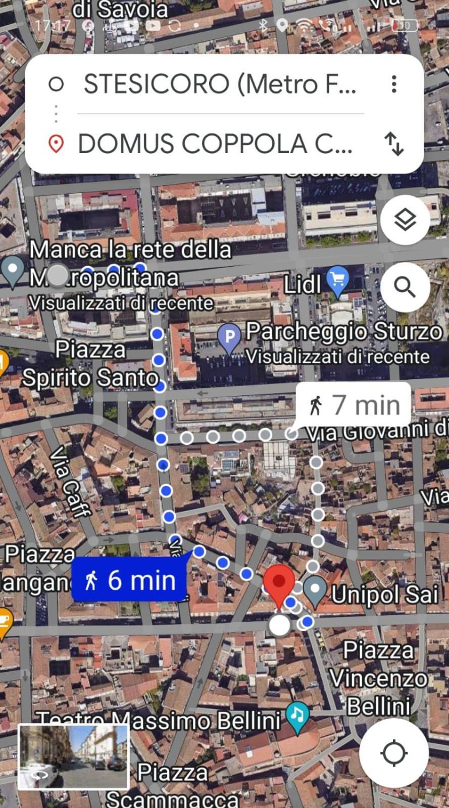 Domus Coppola Catania Lägenhet Exteriör bild